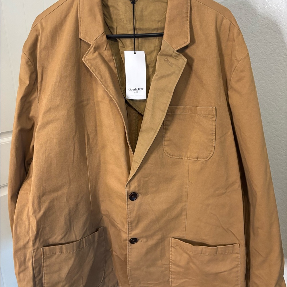 Goodfellow & Co Tan Lightweight Chore Jacket